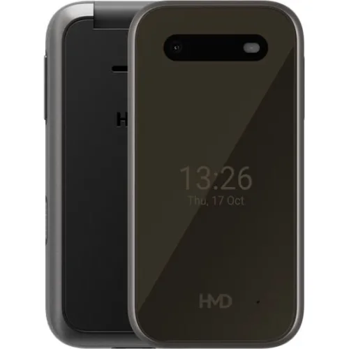 HMD 2660 Flip Dual SIM Κινητό με Μεγάλα Κουμπιά Μαύρο
