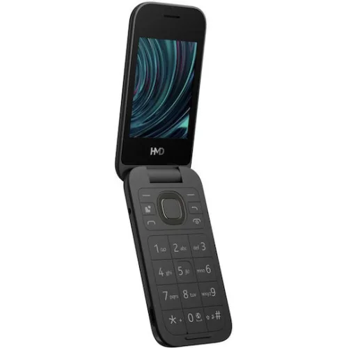 HMD 2660 Flip Dual SIM Κινητό με Μεγάλα Κουμπιά Μαύρο