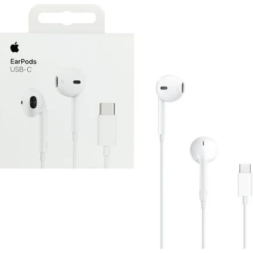 Apple Earpods MYQY3 Handsfree Ακουστικά με Βύσμα USB-C Λευκό