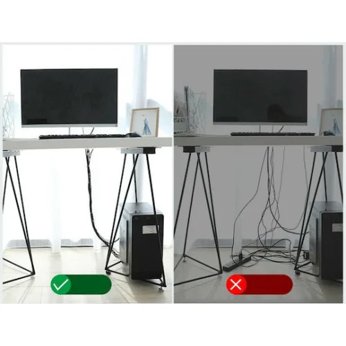 Baseus Velcro Δεματικό Καλωδίων Μαύρο 1τμχ ACMGT-E01