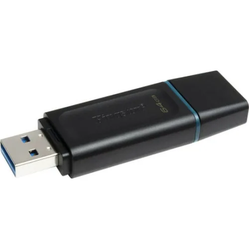 Kingston Exodia Usb Stick 3.2 64gb Data Traveler Black