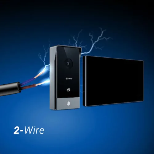 Ezviz HP5 Κουδούνι Πόρτας Wi-Fi Μαύρο