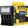 LiitoKala LII-PD4 Φορτιστής 4 Μπαταριών Li-ion/Ni-Cd/Ni-MH Μεγέθους AA/AAA/18650/26650