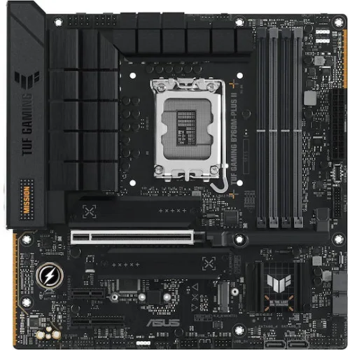 Asus TUF Gaming B760M-PLUS II Motherboard Micro ATX με Intel 1700 Socket 90MB1HD0-M0EAY0