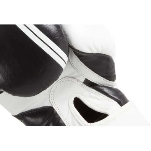 AMILA Γάντια Πυγμαχίας Δερμάτινα για Αγώνα Μαύρα