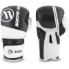 AMILA Γάντια Πυγμαχίας Δερμάτινα για Αγώνα Μαύρα