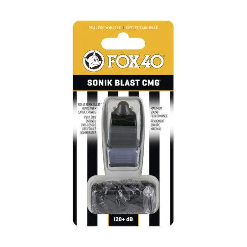 Fox40 SONIK CMG Σφυρίχτρα Προπονητών Με Κορδόνι