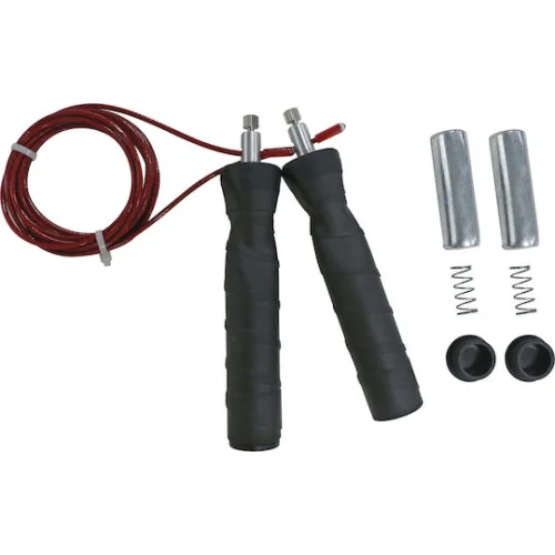 AMILA Speed Rope Σχοινάκι Ταχύτητας με Βάρος 3.3m Κόκκινο