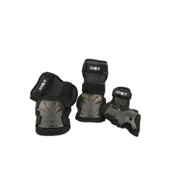 AMILA Σετ Προστατευτικών για Rollers Μαύρο Medium