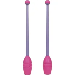 AMILA Κορίνες Ρυθμικής Κορίνες Μαλακές 45cm Ροζ/Μωβ 45cm Μωβ