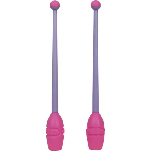 AMILA Κορίνες Ρυθμικής Κορίνες Μαλακές 45cm Ροζ/Μωβ 45cm Μωβ