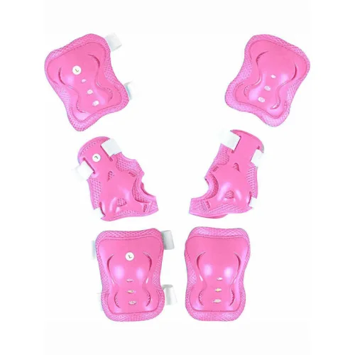 AMILA Σετ Προστατευτικών για Rollers Ροζ