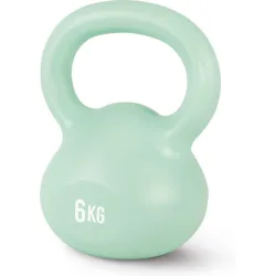 AMILA Kettlebell από PVC 6kg Πράσινο
