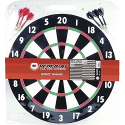 Win Max Στόχος Στόχος Χάρτινος Διπλής Όψεως με 6 Βελάκια