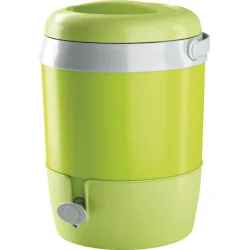 Adriatic Δοχείο με Βρυσάκι Θερμός Πλαστικό 6lt Πράσινο με Λαβή