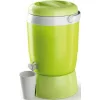Adriatic Δοχείο με Βρυσάκι Θερμός Πλαστικό 6lt Πράσινο με Λαβή