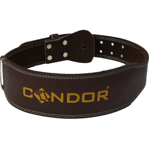 AMILA Ζώνη Μέσης Άρσης Βαρών Δερμάτινη L