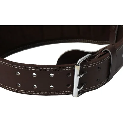 AMILA Ζώνη Μέσης Άρσης Βαρών Δερμάτινη L