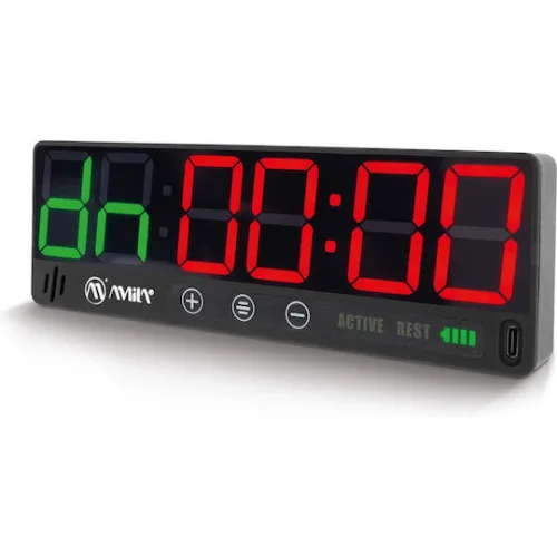AMILA Pocket Gym Timer Handy Αθλητικό Ψηφιακό Χρονόμετρο