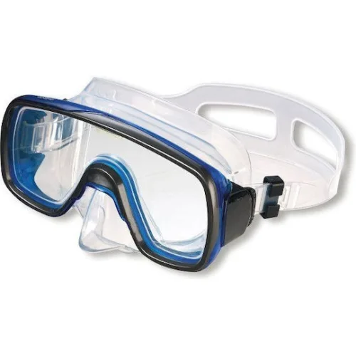 Salvas Μάσκα Θαλάσσης Σιλικόνης Geo Medium σε Μπλε χρώμα