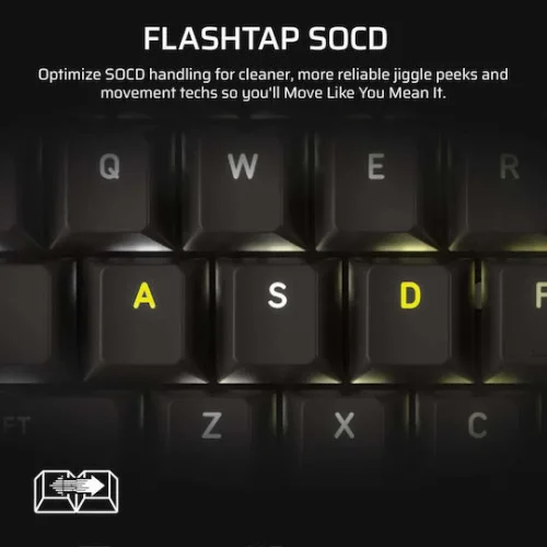 Corsair Vanguard Pro 96 Ηall Effect Gaming Πληκτρολόγιο 96% με Corsair MGX διακόπτες και RGB φωτισμό (Αγγλικό US)