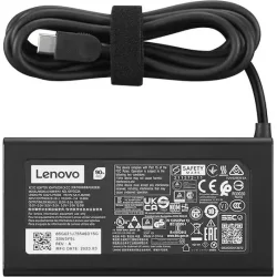 Lenovo USB-C Φορτιστής Laptop 100W 20V 4.75A με Αποσπώμενο Καλώδιο Τροφοδοσίας