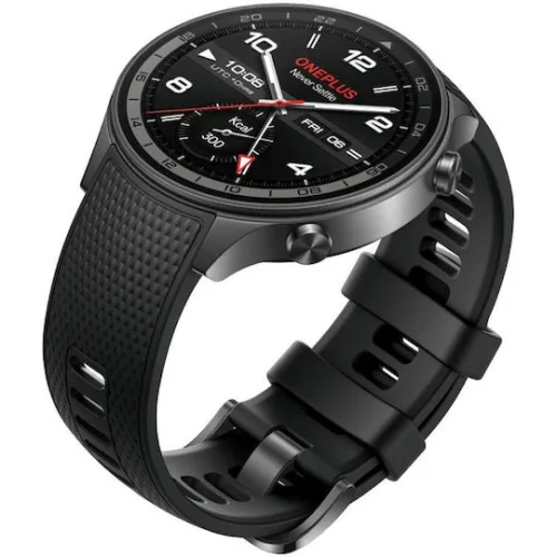OnePlus Watch 2R Stainless Steel 47mm με Παλμογράφο (Γκρι)