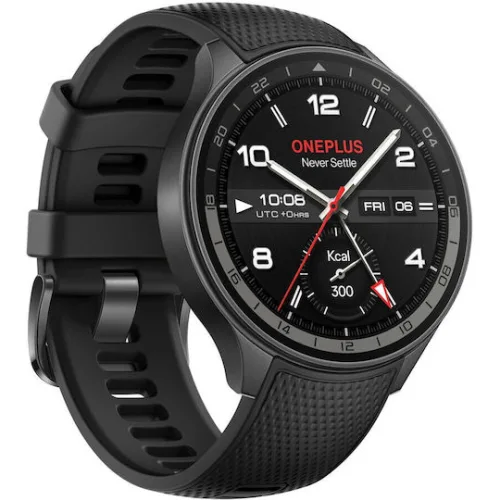 OnePlus Watch 2R Stainless Steel 47mm με Παλμογράφο (Γκρι)
