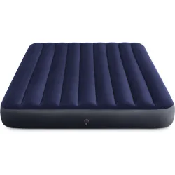 Intex Φουσκωτό Στρώμα Ύπνου Classic Downy 191x137x25εκ. Μπλε