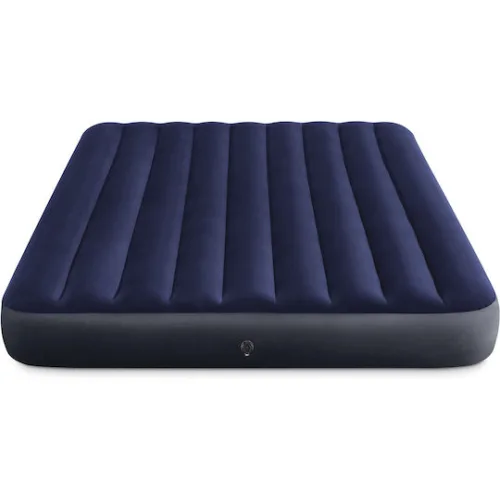 Intex Φουσκωτό Στρώμα Ύπνου Classic Downy 191x137x25εκ. Μπλε