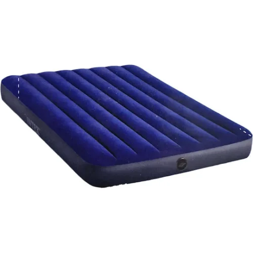 Intex Φουσκωτό Στρώμα Ύπνου Classic Downy 191x137x25εκ. Μπλε