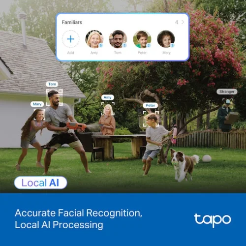 TP-LINK TAPO C560WS v1 IP Κάμερα Παρακολούθησης Wi-Fi 4K Αδιάβροχη με Ηχείο