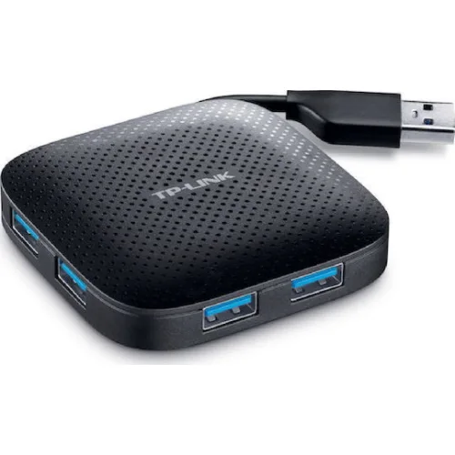 TP-LINK UH400 v5 USB 3.0 Hub 4 Θυρών με σύνδεση USB-A