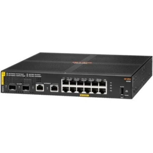 HP Aruba 6000 Managed L3 PoE+ Switch με 12 Θύρες Gigabit (1Gbps) Ethernet και 2 SFP Θύρες