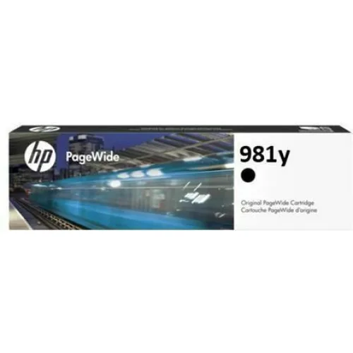 HP 981Υ Γνήσιο Μελάνι Εκτυπωτή InkJet Μαύρο (L0R16A)