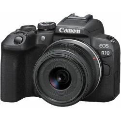 Canon EOS R10 Mirrorless Φωτογραφική Μηχανή Kit (RF-S 18-45mm f/4.5-6.3 IS STM) Μαύρη