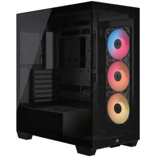 Corsair 3500X RS-R ARGB Gaming Midi Tower Κουτί Υπολογιστή με Πλαϊνό Παράθυρο Μαύρο