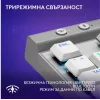 Logitech G515 Lightspeed Ασύρματο Gaming Μηχανικό Πληκτρολόγιο Tenkeyless με GL Tactile διακόπτες και RGB φωτισμό (Αγγλικό US) Λευκό