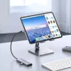 Ugreen CM511 USB-C Docking Station με HDMI 4K PD Ethernet Γκρι