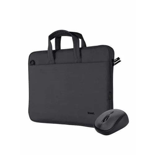 Trust Bologna Τσάντα Ώμου / Χειρός για Laptop σε Μαύρο χρώμα