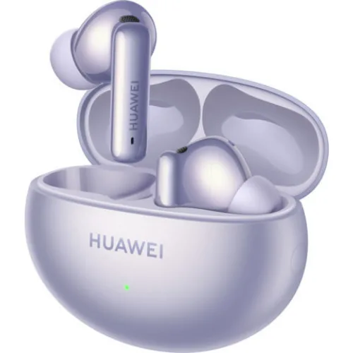 Huawei FreeBuds 6i Bluetooth Handsfree Ακουστικά με Αντοχή στον Ιδρώτα και Θήκη Φόρτισης Μωβ