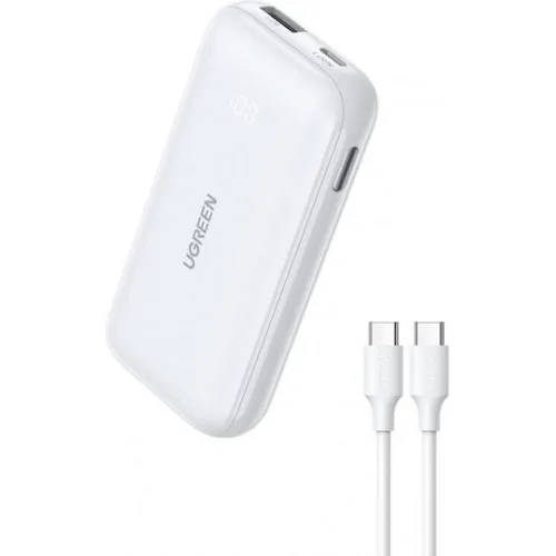 Ugreen PB501 Power Bank 10000mAh 30W Power Delivery / Quick Charge 3.0 Λευκό
