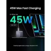Ugreen Φορτιστής Χωρίς Καλώδιο GaN με 2 Θύρες USB-C 45W Power Delivery / Quick Charge 3.0 Γκρι (Nexode Pro)