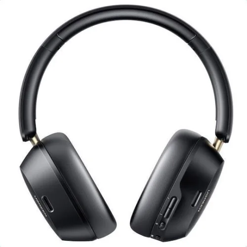 Ugreen HP203 Ασύρματα / Ενσύρματα Over Ear Ακουστικά με 45 ώρες Λειτουργίας Μαύρα