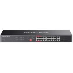 Mercusys MS120GP Unmanaged PoE+ Switch με 16 Θύρες Ethernet και 2 SFP Θύρες