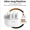 Ugreen HiTune T6 In-ear Bluetooth Handsfree Ακουστικά με Αντοχή στον Ιδρώτα και Θήκη Φόρτισης Λευκά