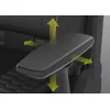 Corsair TC100 Relaxed Καρέκλα Gaming Δερματίνης με Ρυθμιζόμενα Μπράτσα Μαύρη