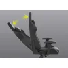 Corsair TC100 Relaxed Καρέκλα Gaming Δερματίνης με Ρυθμιζόμενα Μπράτσα Μαύρη