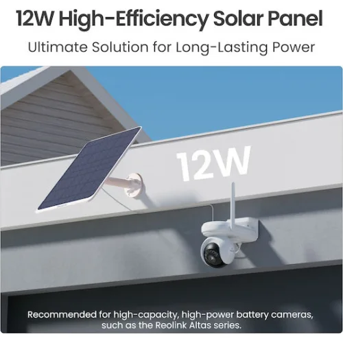 Reolink Ηλιακό Panel Συστημάτων CCTV Λευκό