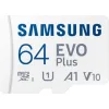 Samsung Evo Plus microSDXC 64GB Class 10 U1 V10 A1 UHS-I με αντάπτορα